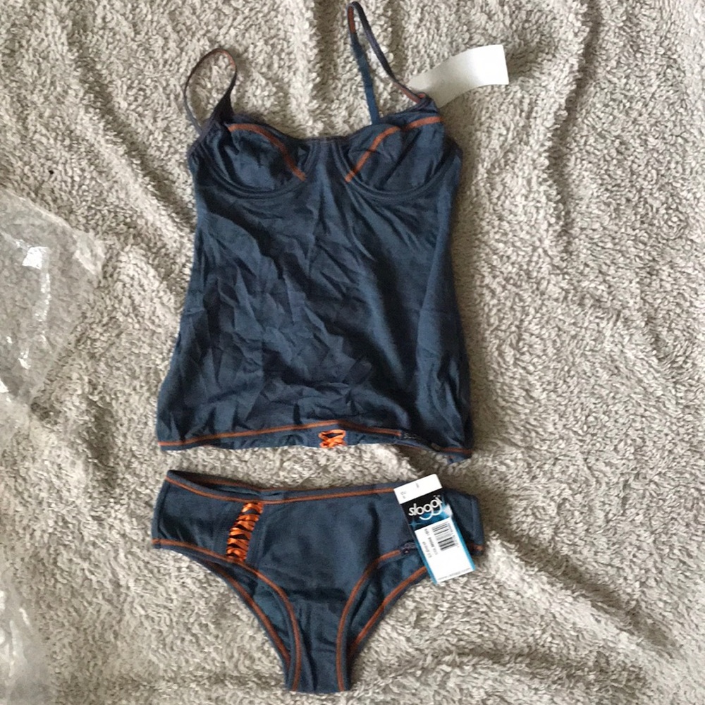 NWT Sloggi Intimates Set Jean Print